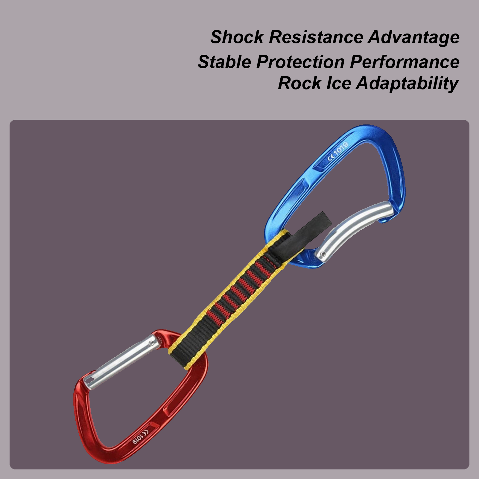 Outdoor Adventure And Travel - Quickdraws Arrampicata Arrampicata Moschettone Accessori Alpinismo