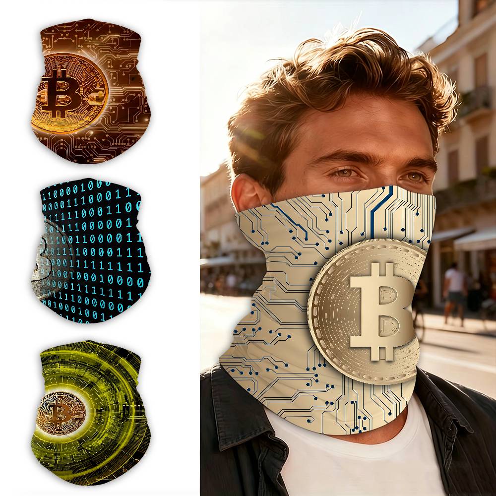Outdoor Adventure And Travel - Trends Bitcoin Maschera multifunzionale antivento e
