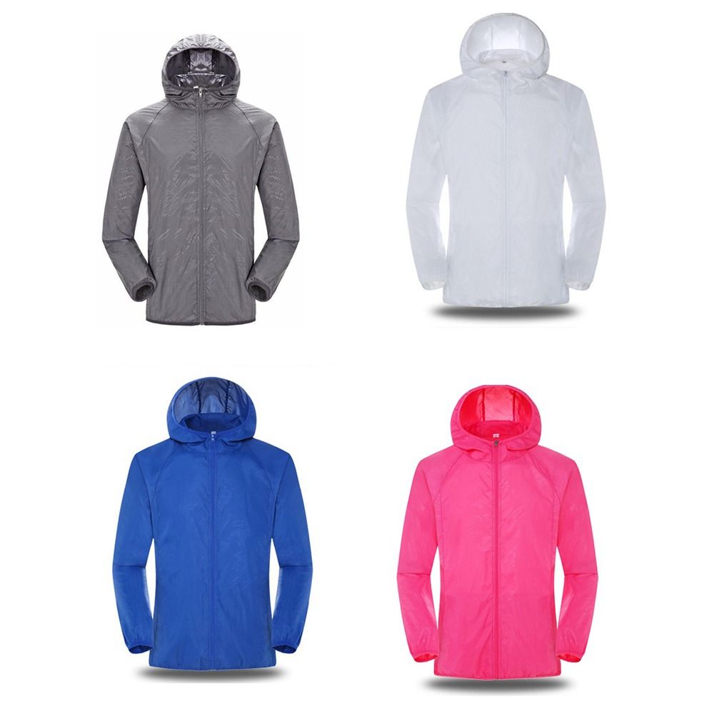 Outdoor Adventure Windbreaker - Giacca Casual Ultraleggera con Protezione Solare,
