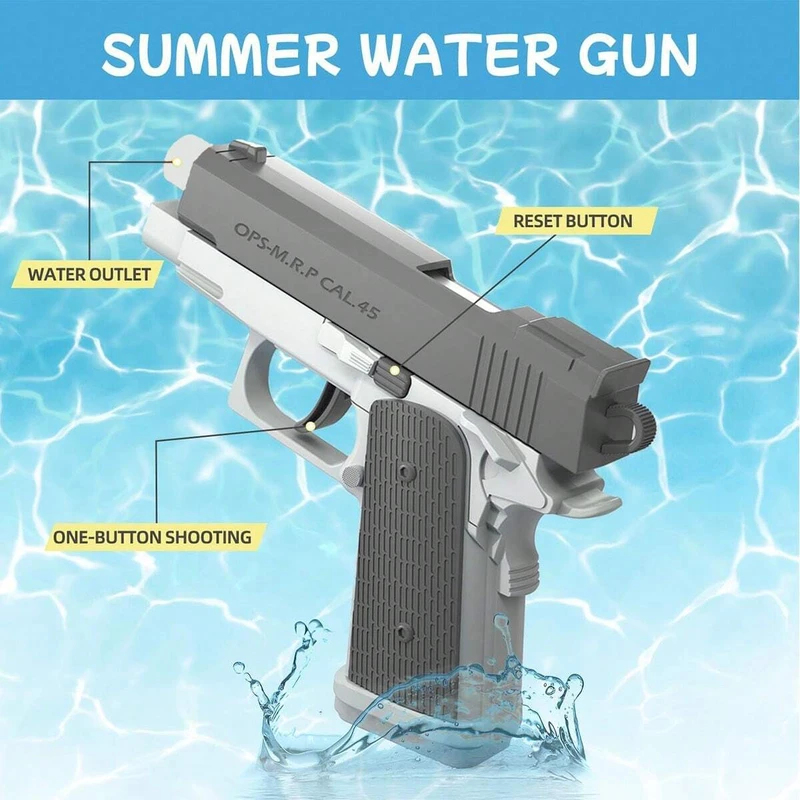 Pistole ad Acqua M1911, Giocat - Outdoor Adventure Games recensione e prezzo