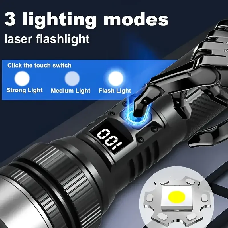 Torcia LED Potente da 900.000L - Outdoor Adventure And Travel recensione e prezzo
