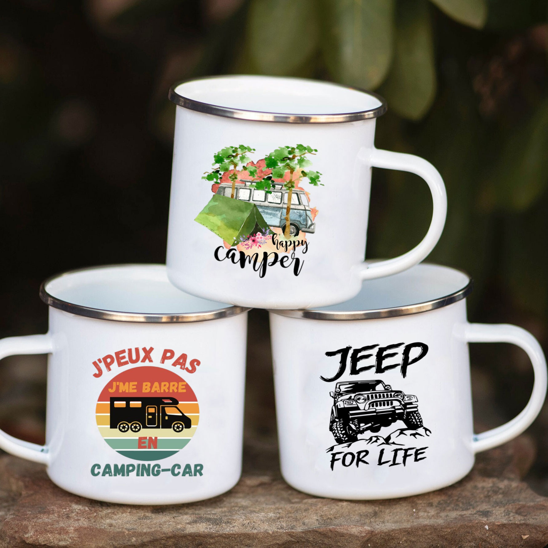 Tazza in Smalto per Camper, Id - Outdoor Adventure And Travel recensione e prezzo