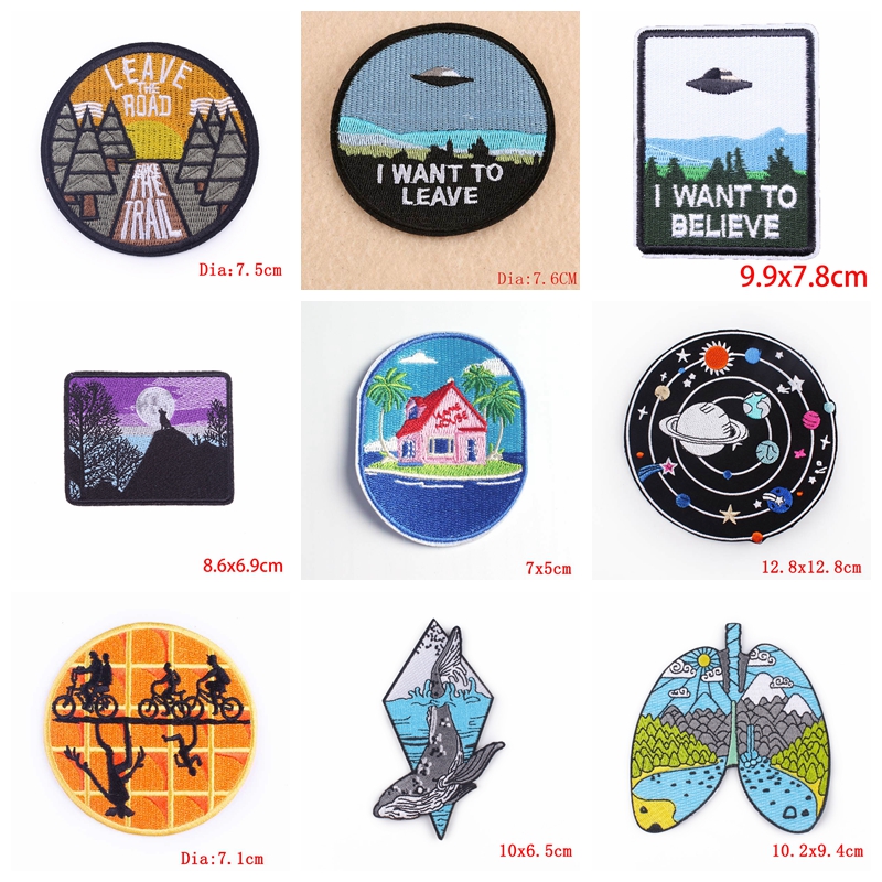 10 pezzi Rainbow Patch Mountai - Outdoor Adventure And Travel Show recensione e prezzo