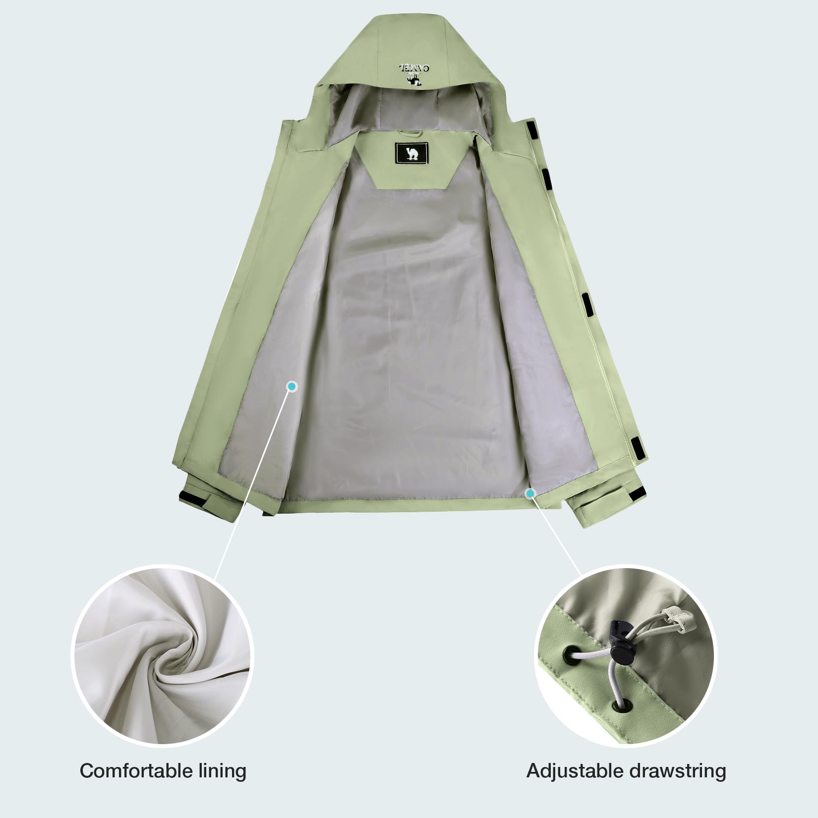 GOLDEN CAMEL Giacche antipiogg - Outdoor Adventure Windbreaker recensione e prezzo