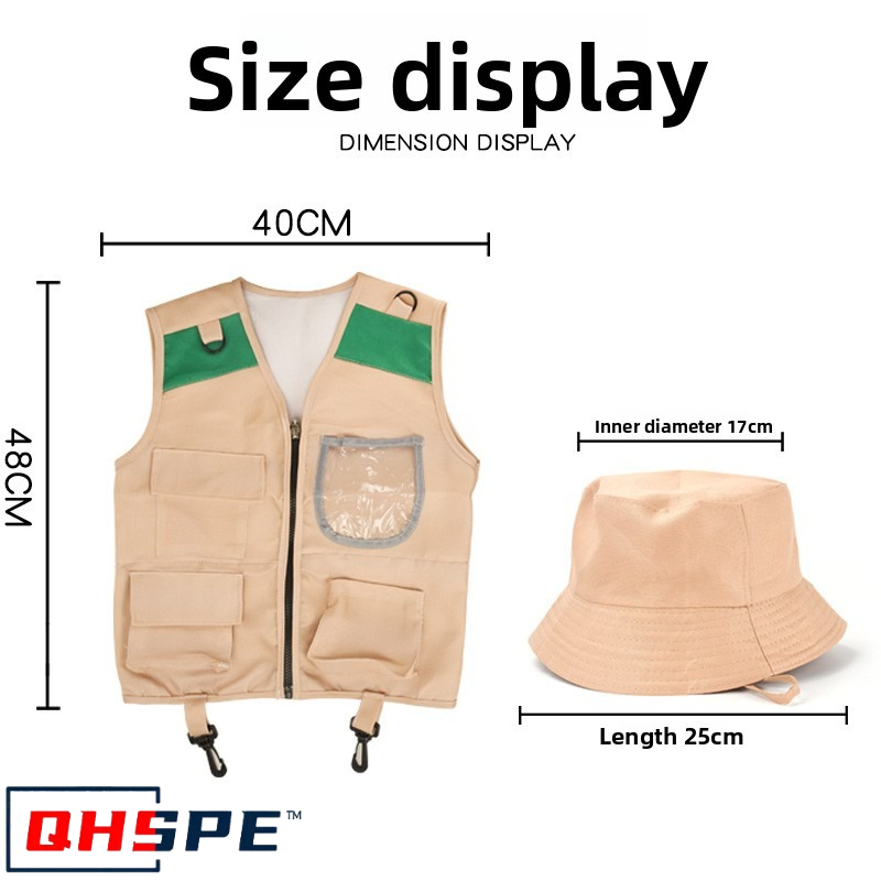Costume da gilet e cappello da - Outdoor Adventure Activities For Kids recensione e prezzo